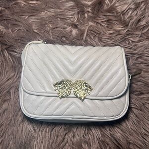 Zara Elegant White Quilted Bag